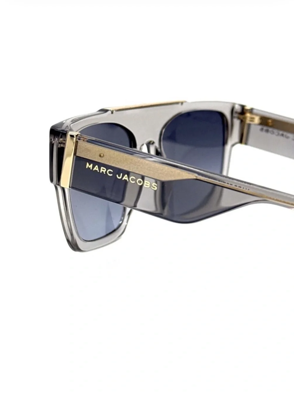 Marc Jacobs Black Oversized Square Sunglasses unisex